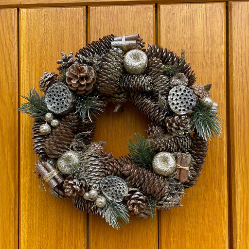 Christmas Door Wreath Cinnamon Sticks - Plants2Gardens